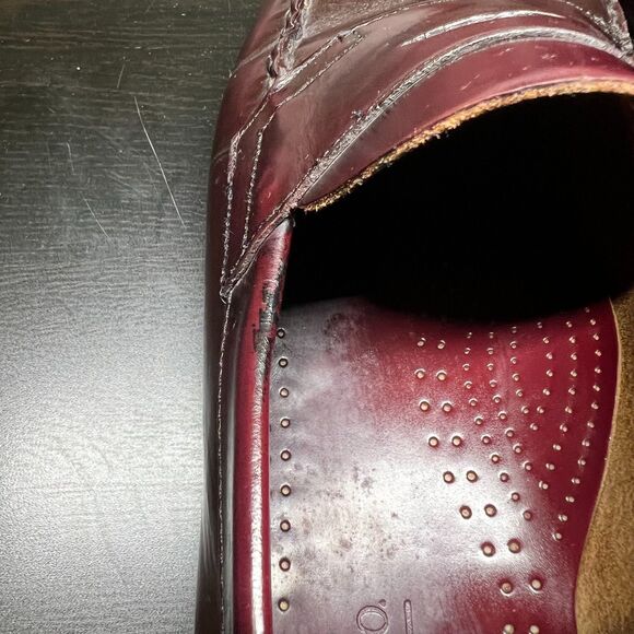 G.H. Bass & Co. Weejuns 731 Heritage Mens 12D Wine Penny Loafers main image 6